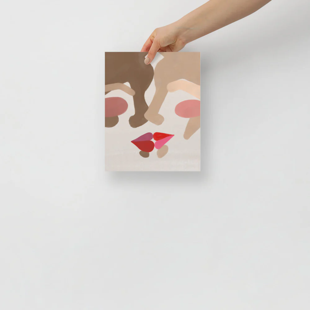 Kiss Wall Art - Image 2
