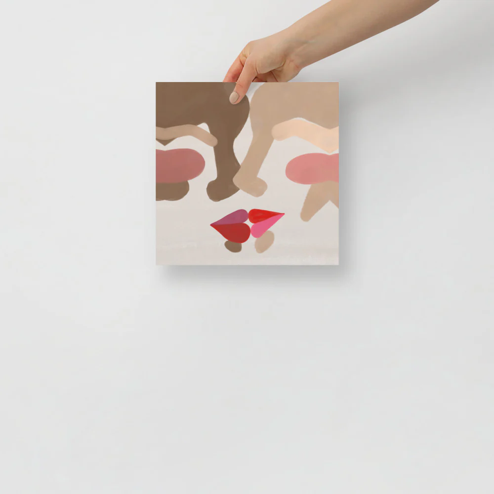 Kiss Wall Art - Image 3