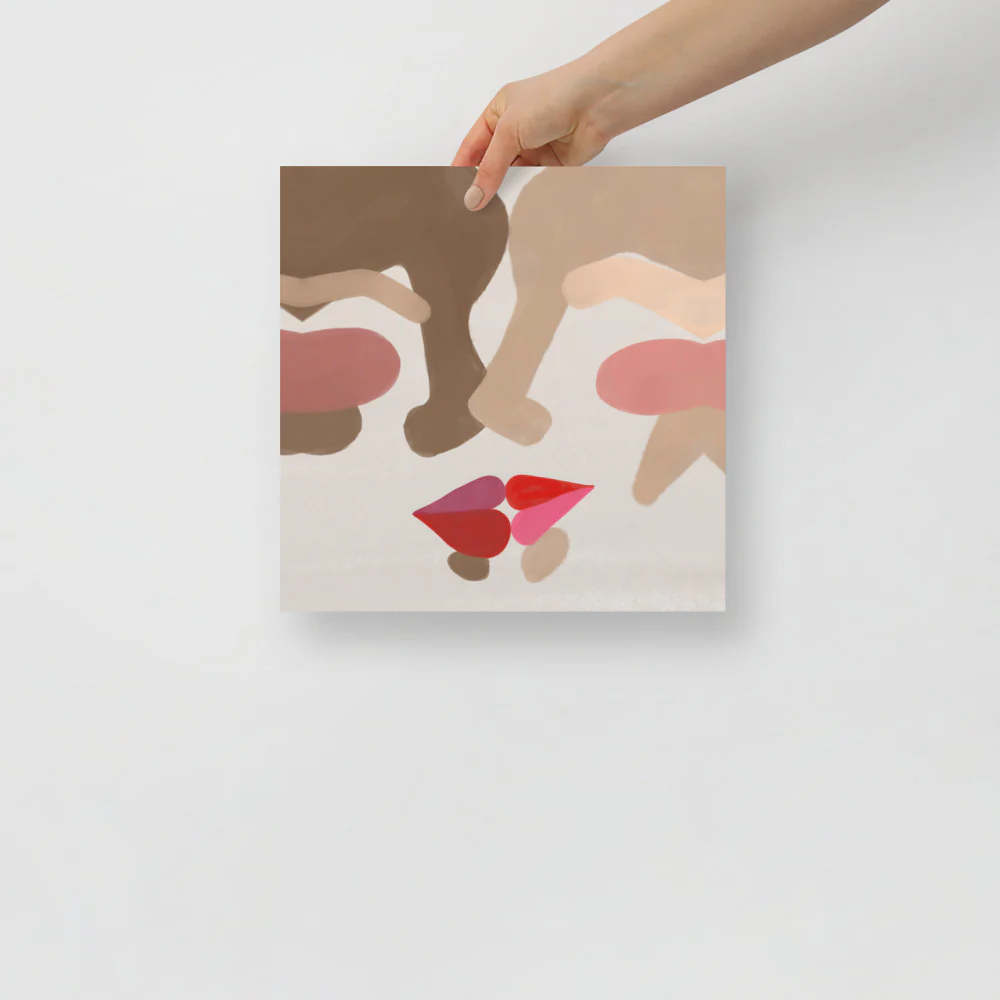 Kiss Wall Art - Image 4