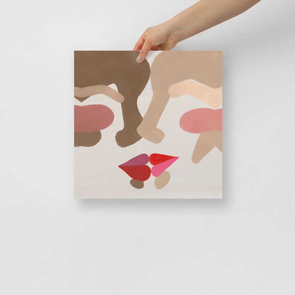 Kiss Wall Art - Image 7