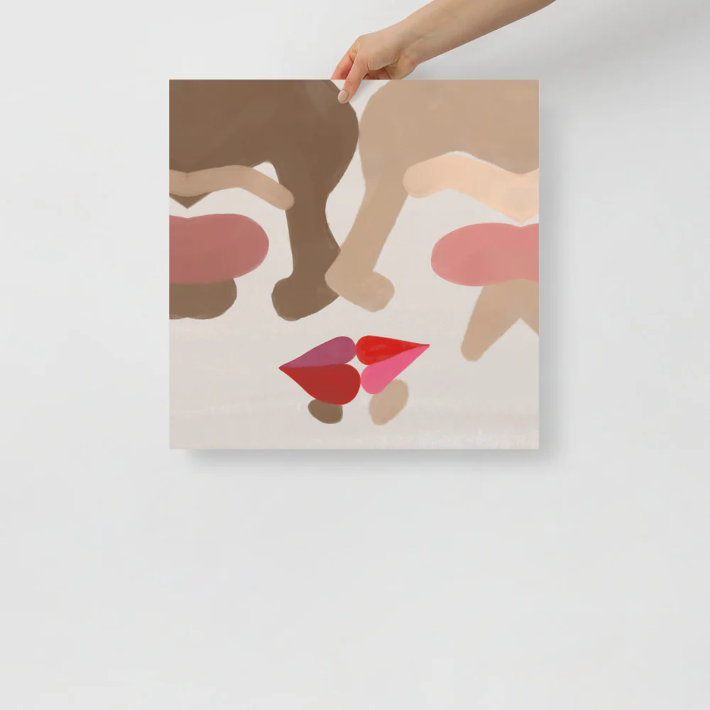 Kiss Wall Art - Image 9