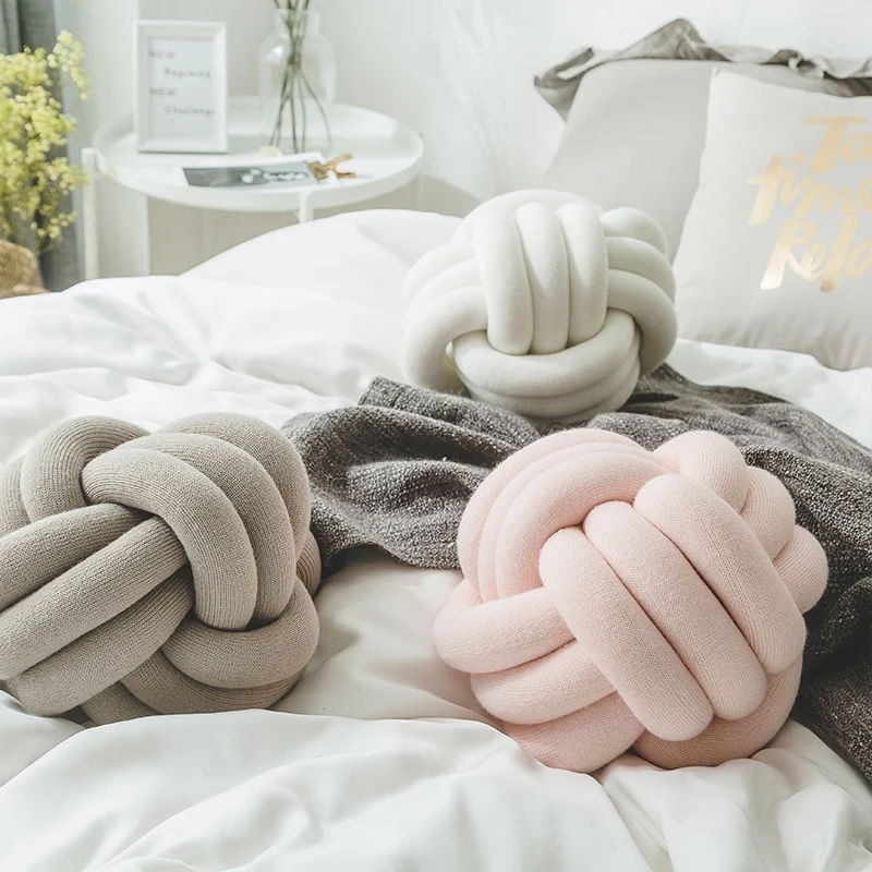 Knot Ball Cushion - Image 3