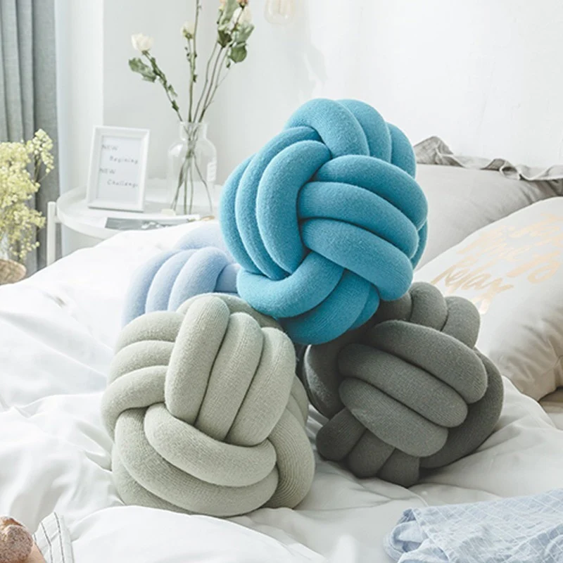 Knot Ball Cushion - Image 4