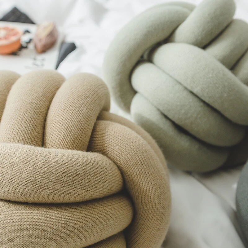 Knot Ball Cushion - Image 5