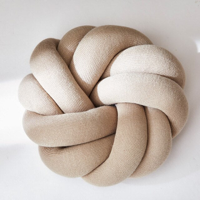 Knot Round Cushion - Image 11