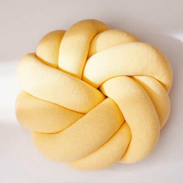 Knot Round Cushion - Image 12