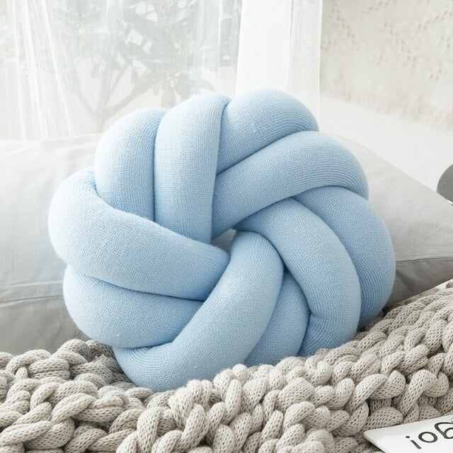 Knot Round Cushion - Image 5