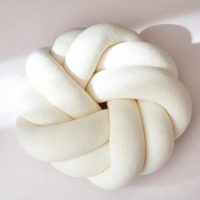 Knot Round Cushion - Image 8