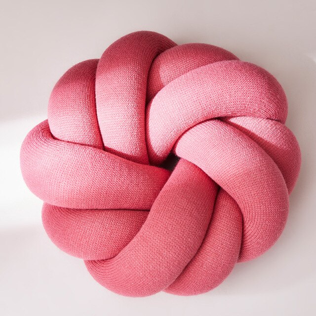 Knot Round Cushion - Image 9