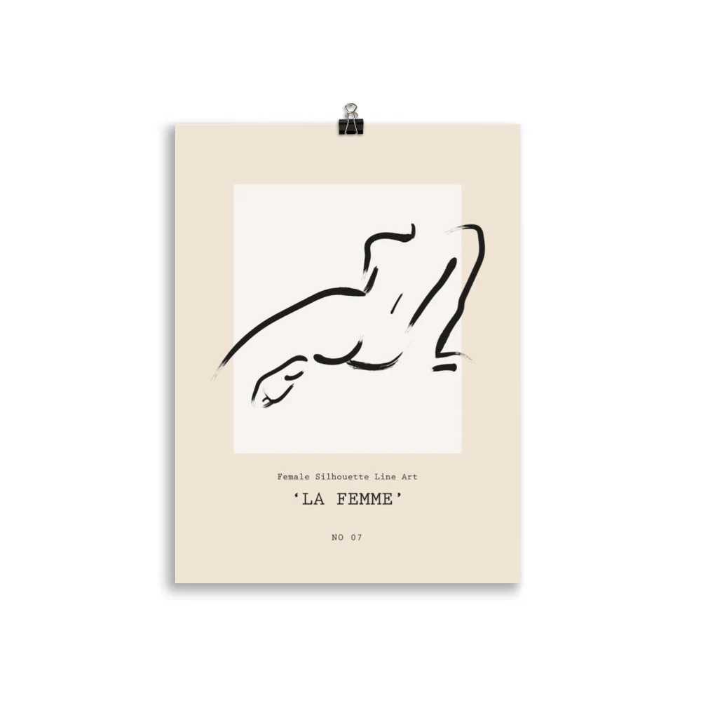 La Femme No. 7 - Croquis - Image 3
