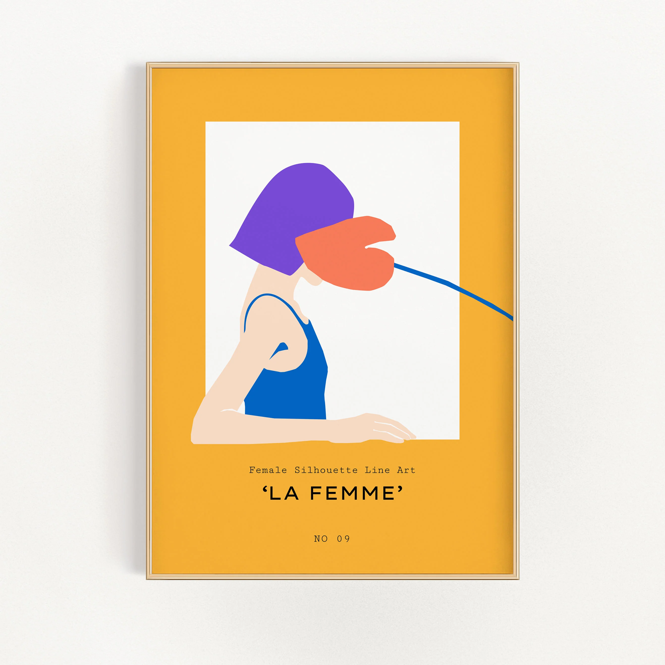 La Femme - Purple Short Hair