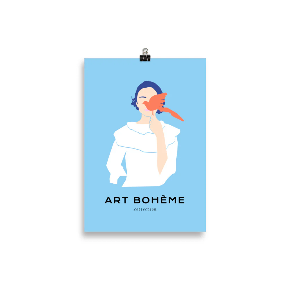 Lady with Bird - Image 2