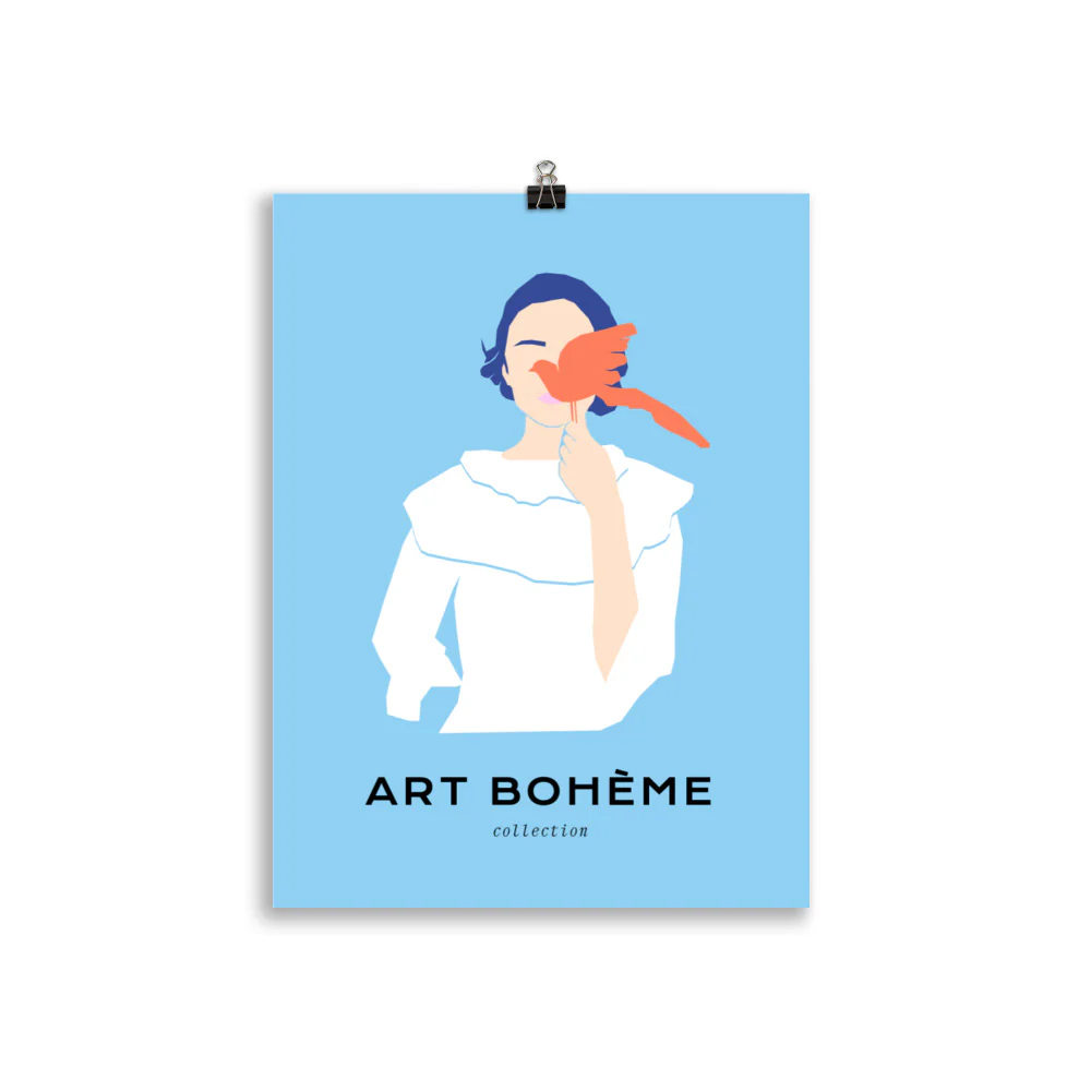 Lady with Bird - Image 3