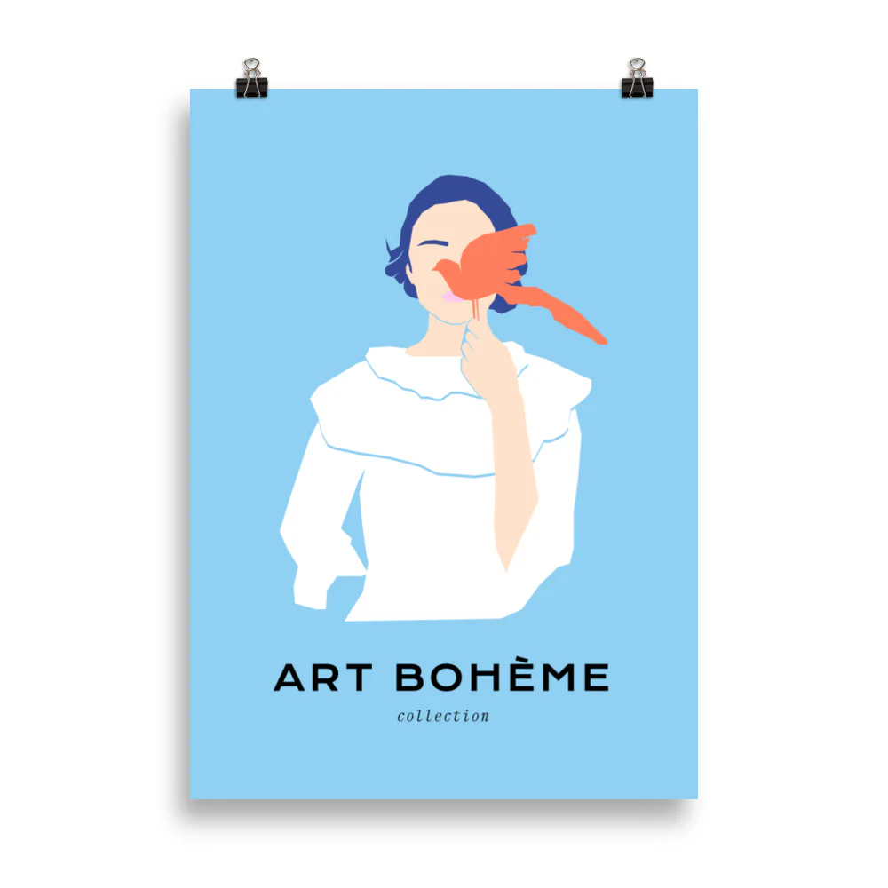 Lady with Bird - Image 4