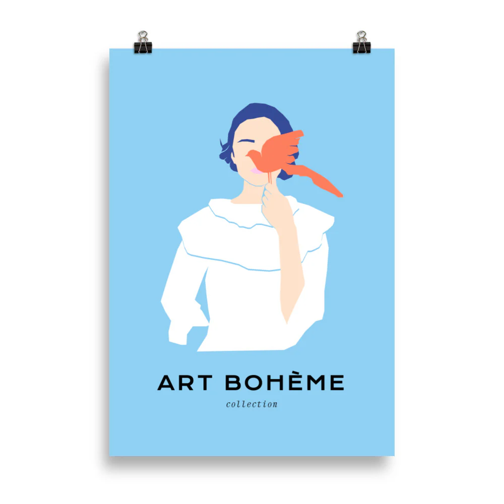Lady with Bird - Image 6