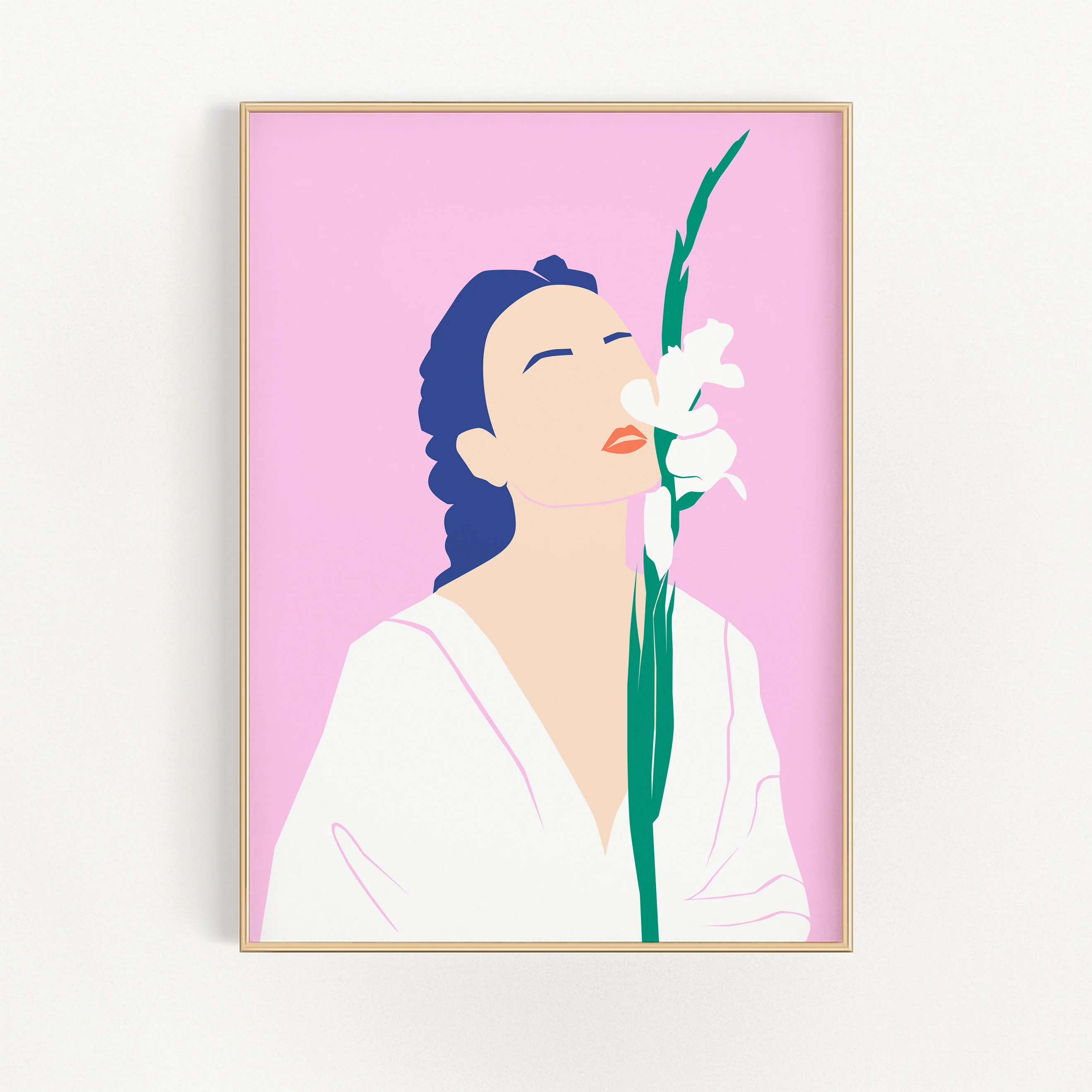 Lady with Daffodil
