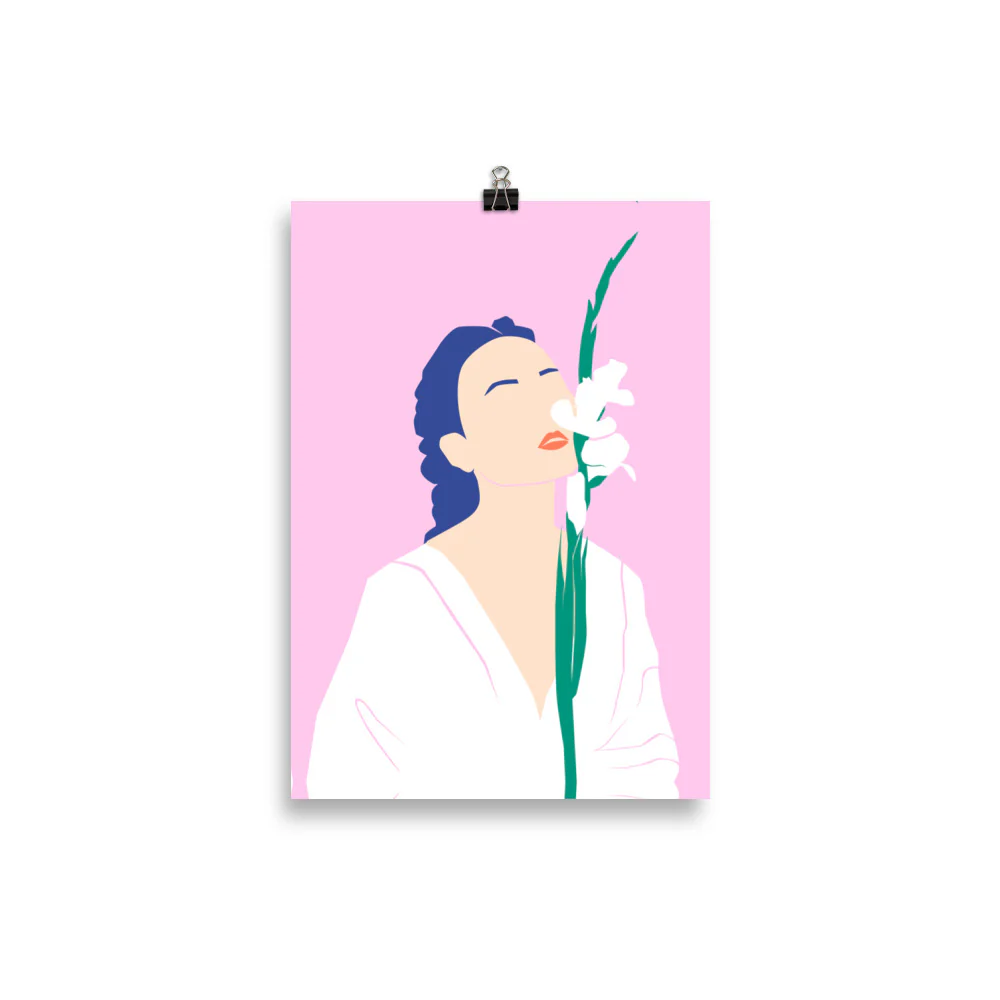 Lady with Daffodil - Image 2