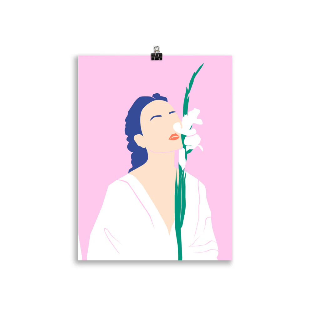 Lady with Daffodil - Image 3