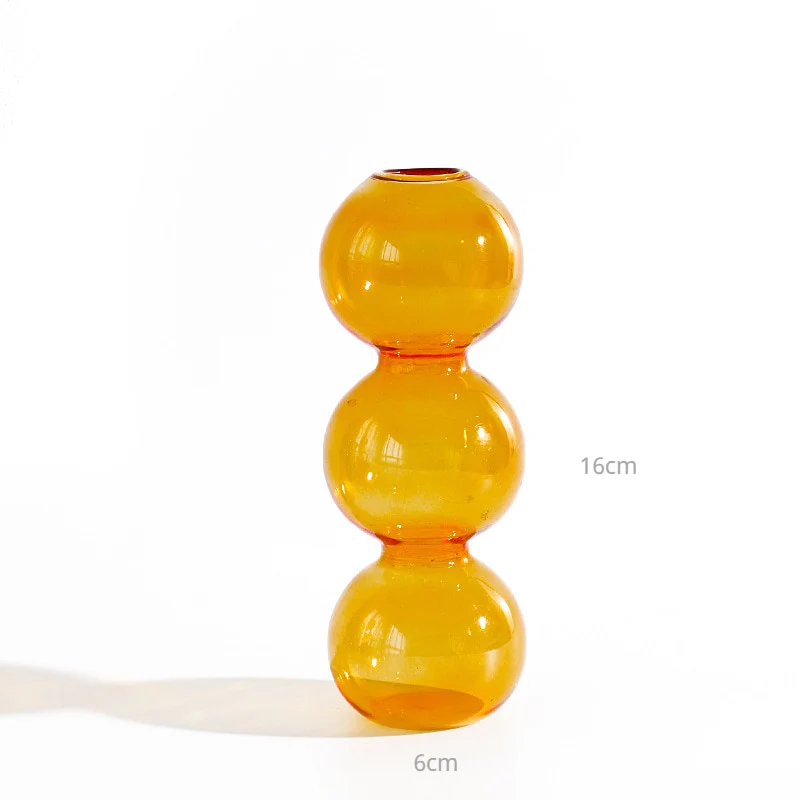 Layered Globe Glass Vase - Image 10