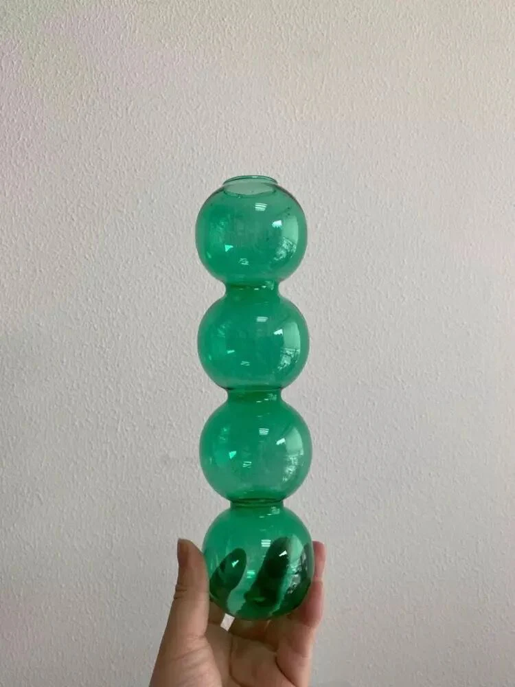 Layered Globe Glass Vase - Image 19