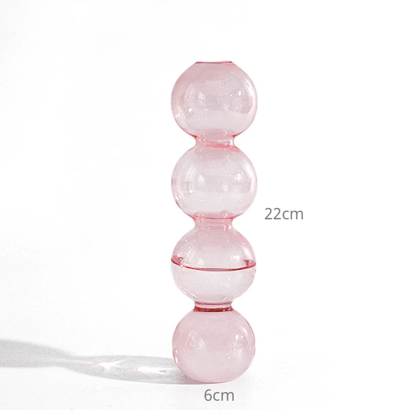 Layered Globe Glass Vase - Image 9