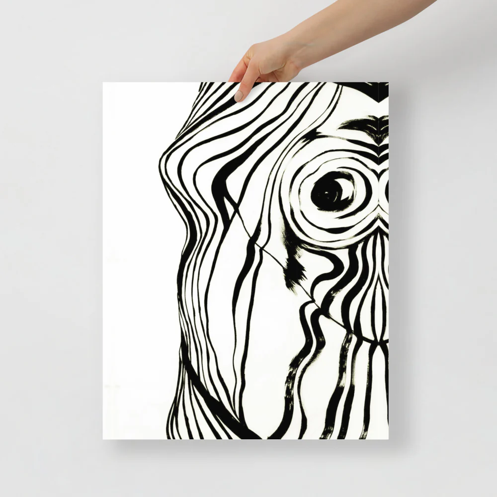 Line Croquis Wall Art - Image 4