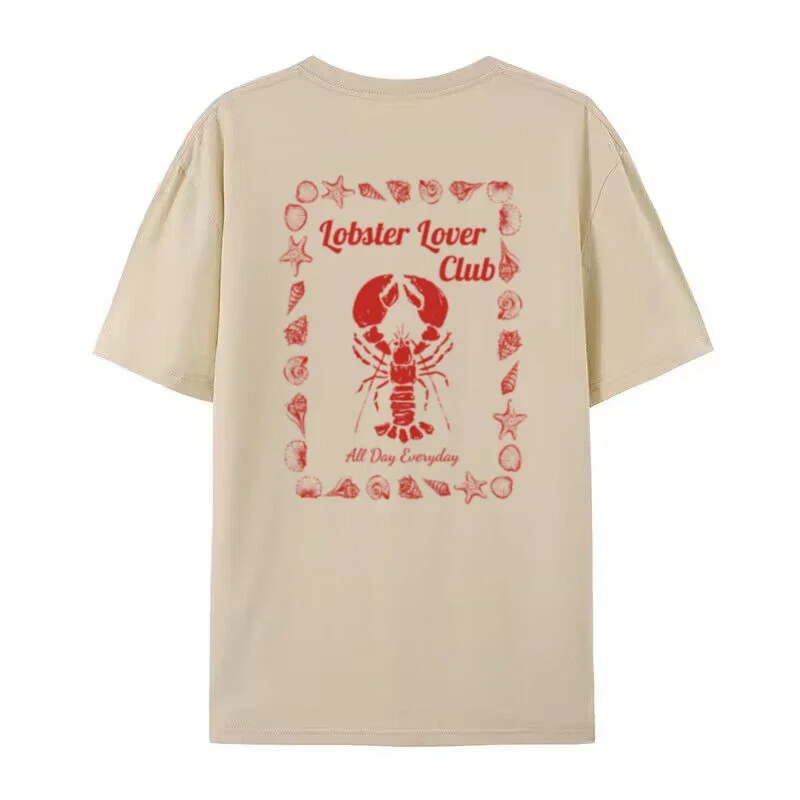 Lobster Lover Club T-Shirt - Image 4