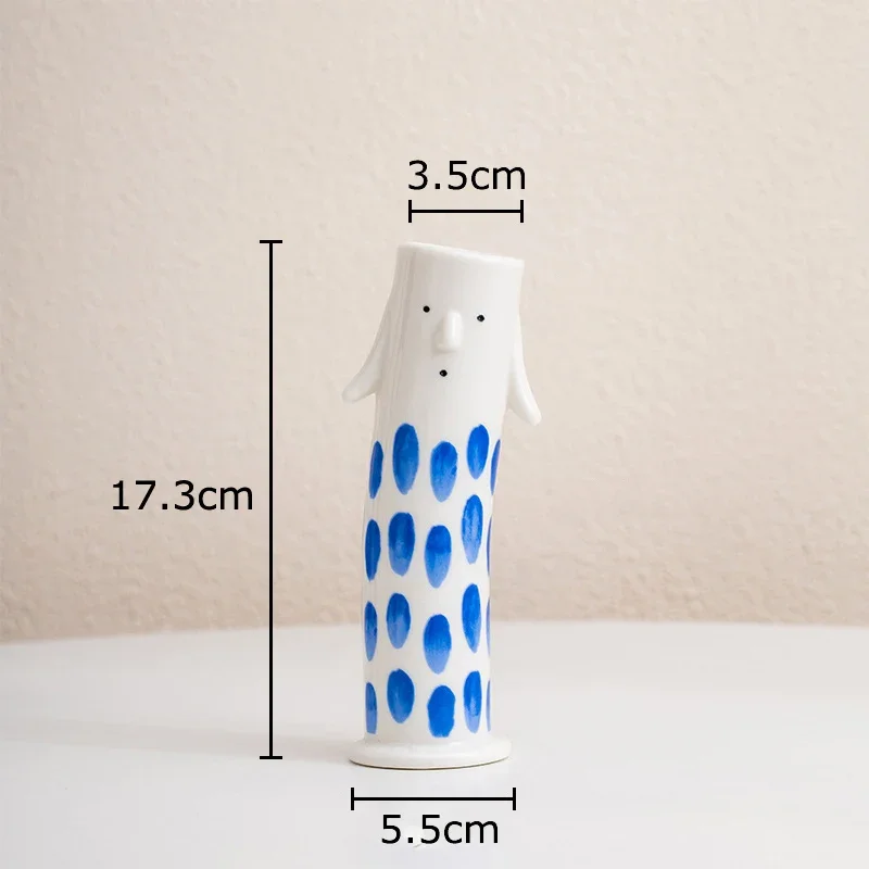 Lovely Cartoon Figures Ceramic Vase - Image 11