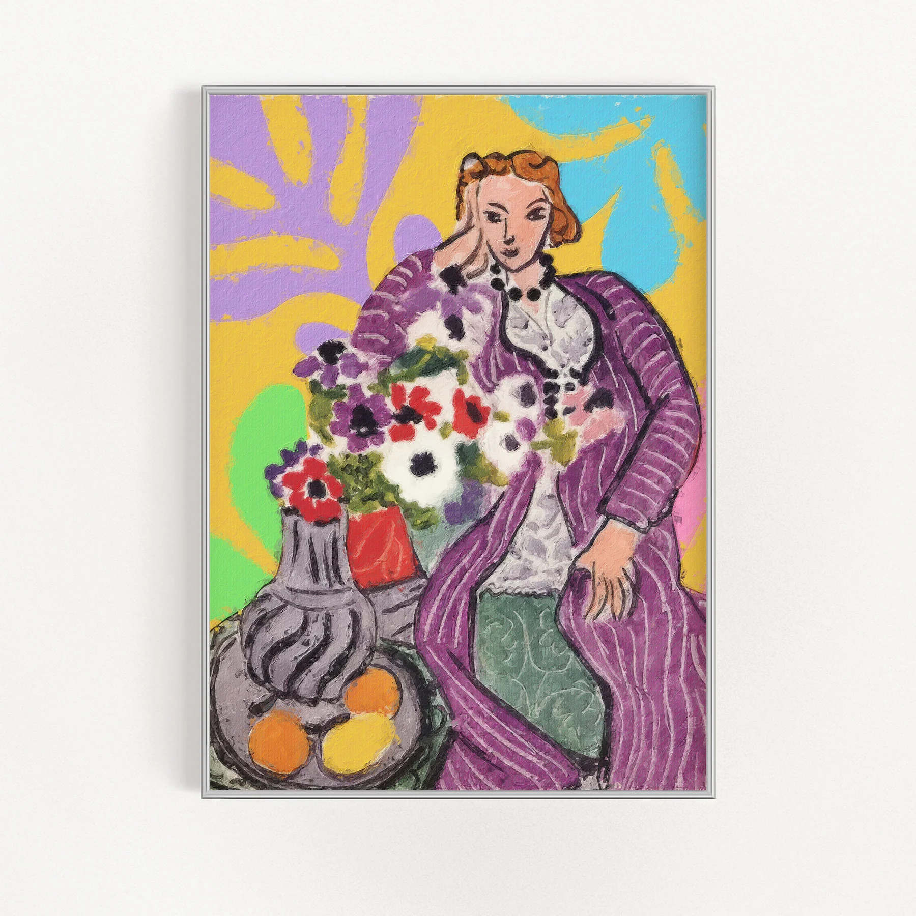 Matisse - Woman in a purple coat 2