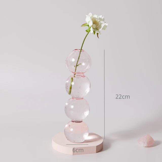 Modern Glass Candleholder-Baby Pink - Image 19