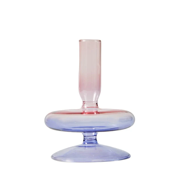 Modern Glass Candleholder-Ocean Blue - Image 13