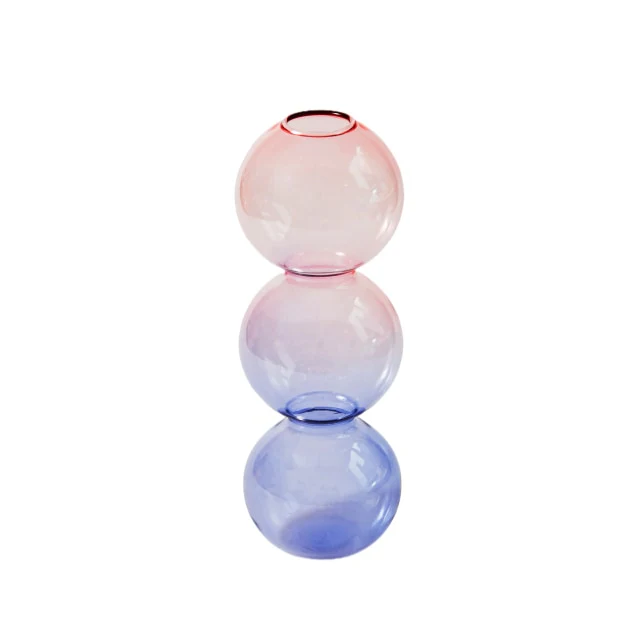 Modern Glass Candleholder-Ocean Blue - Image 16