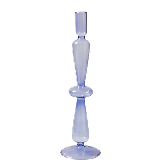 Modern Glass Candleholder-Ocean Blue - Image 19