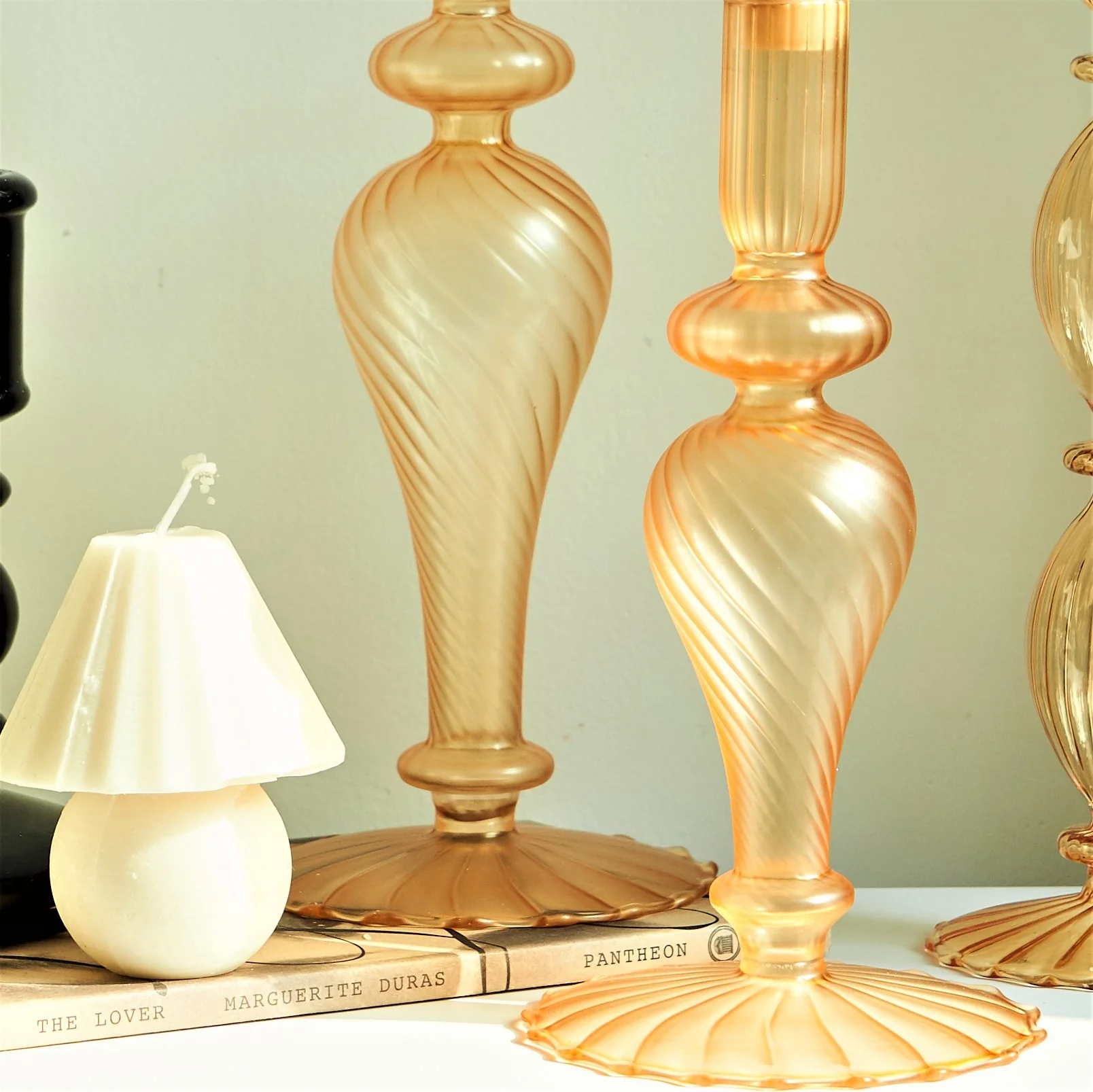 Modern Glass Candleholders - Multi colour - Image 6