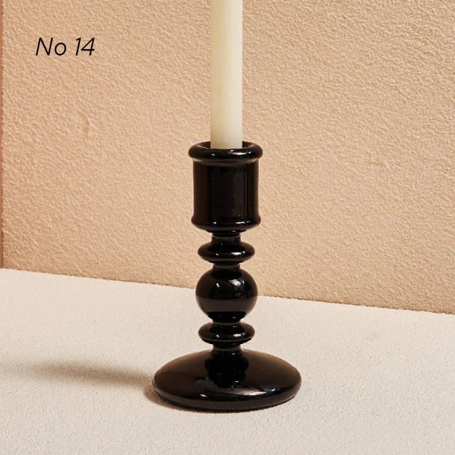 Modern Glass Candleholders - Transparent - Image 20