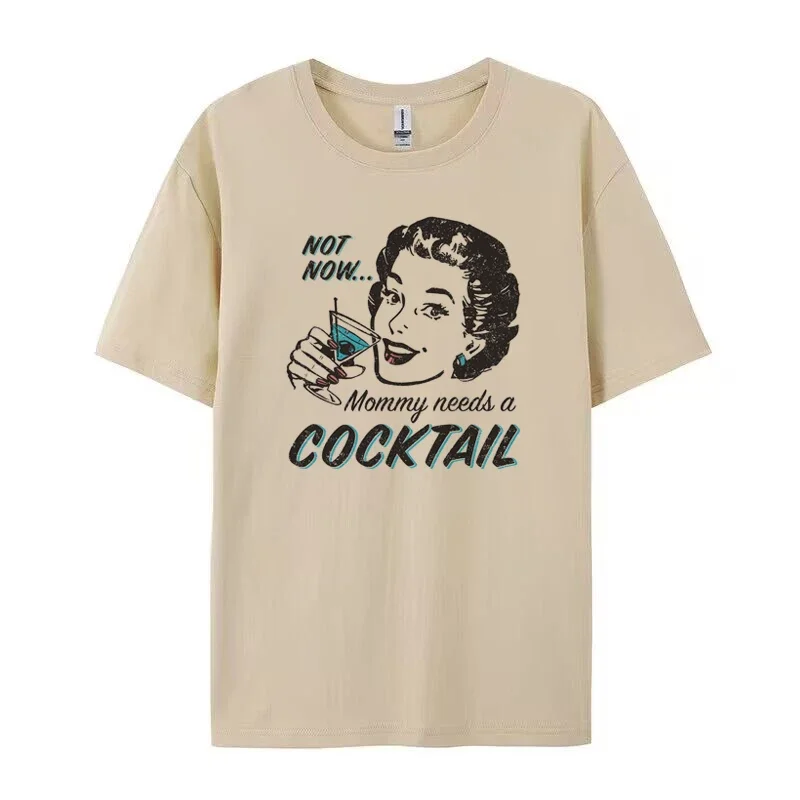 Mommy Needs Cocktail T-shirt - Image 2