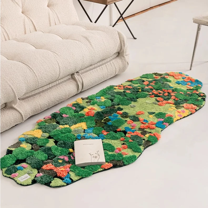 Moss Tufting Bathroom Mat - Image 2