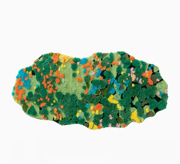 Moss Tufting Bathroom Mat - Image 7