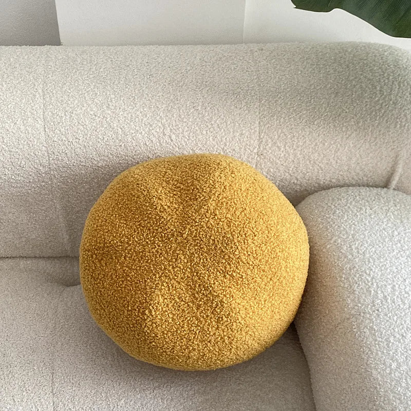 Nordic Bouclé Abstract Cushion – Minimalist Plush Pillow - Image 13