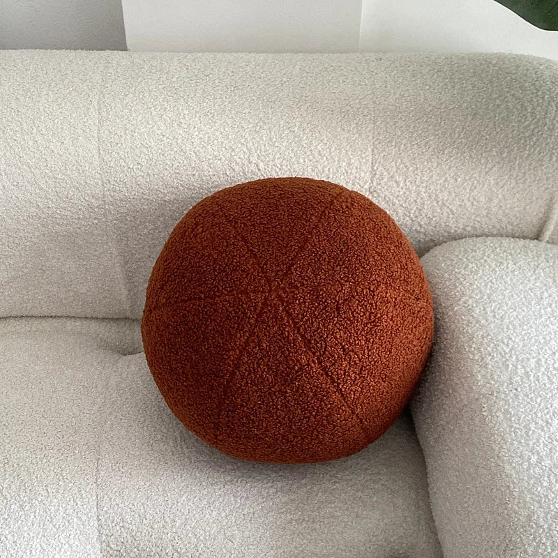 Nordic Bouclé Abstract Cushion – Minimalist Plush Pillow - Image 30