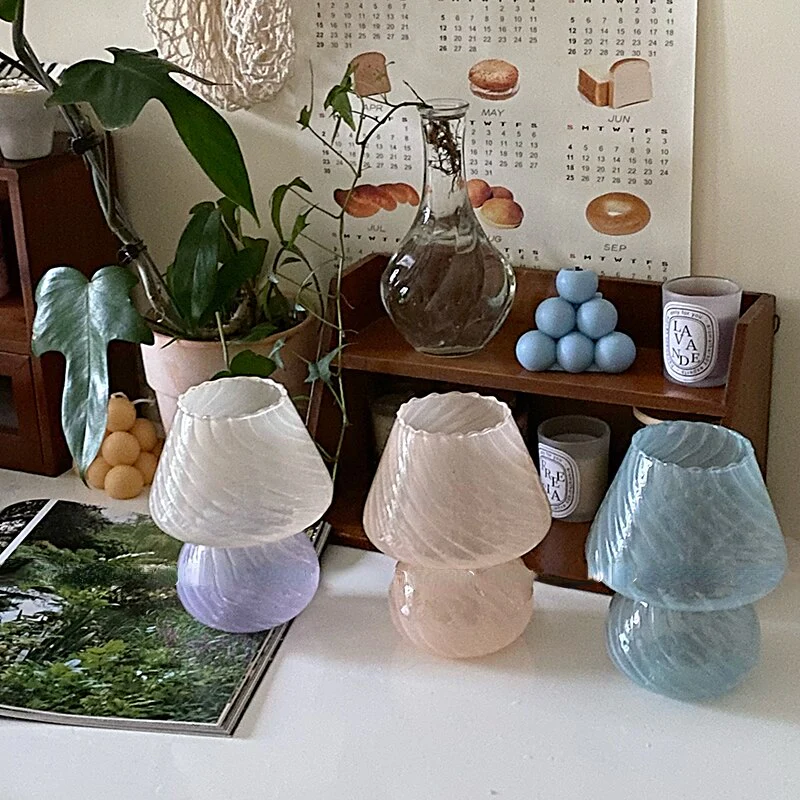 Nordic Stripy Glass Vase - Image 8