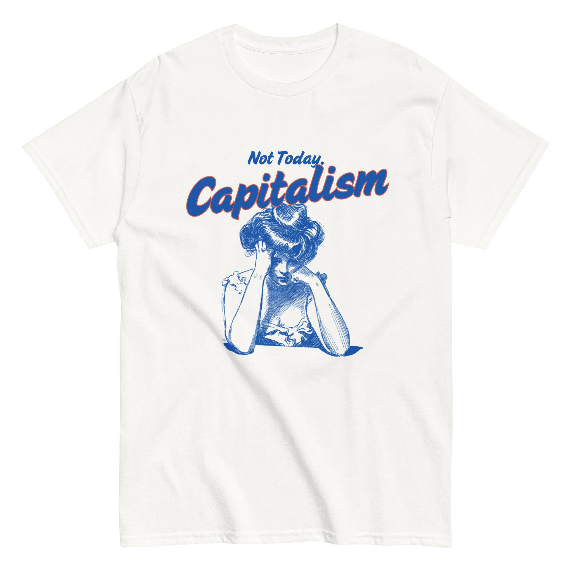 Not Today, Capitalism Blut T-shirt