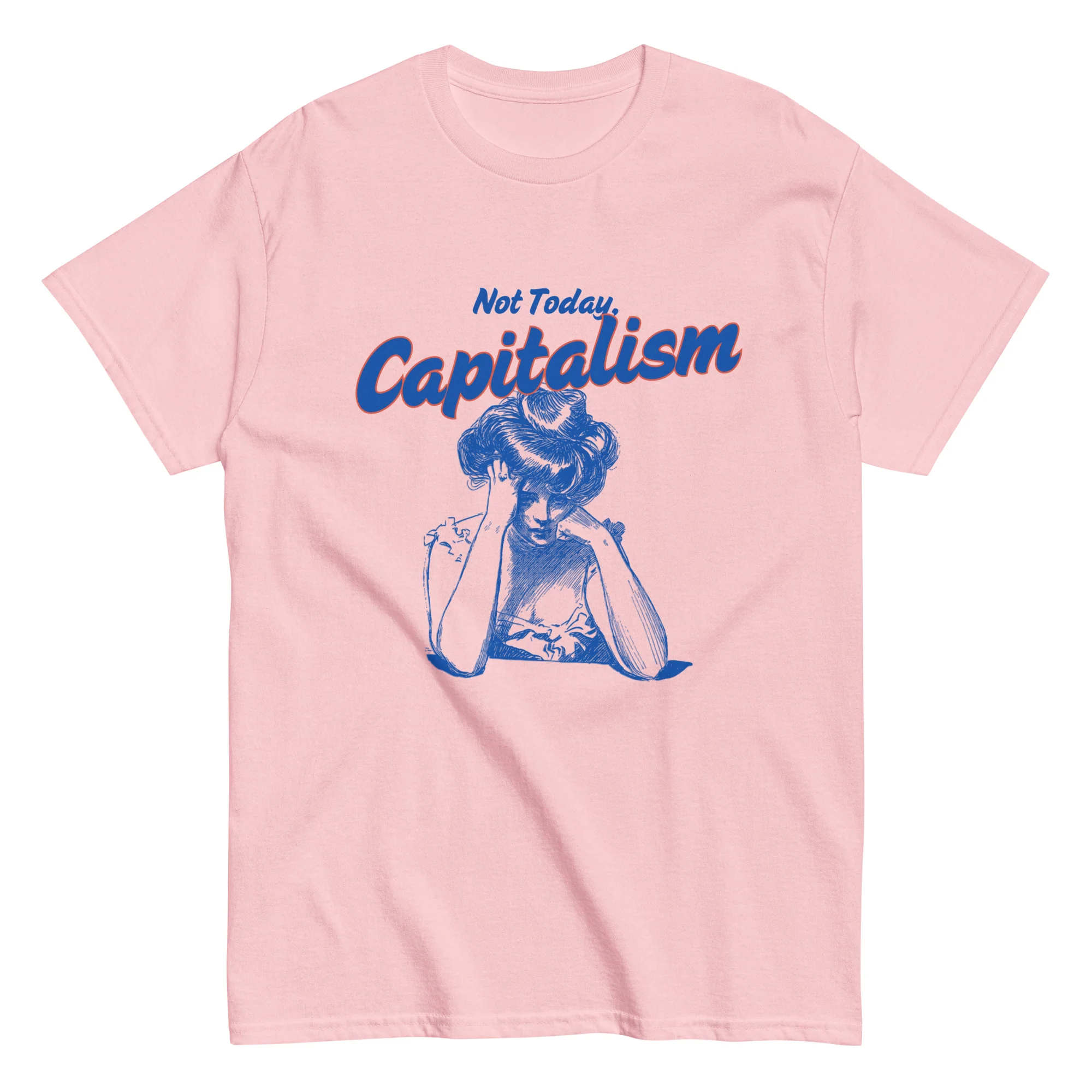 Not Today, Capitalism Blut T-shirt - Image 4