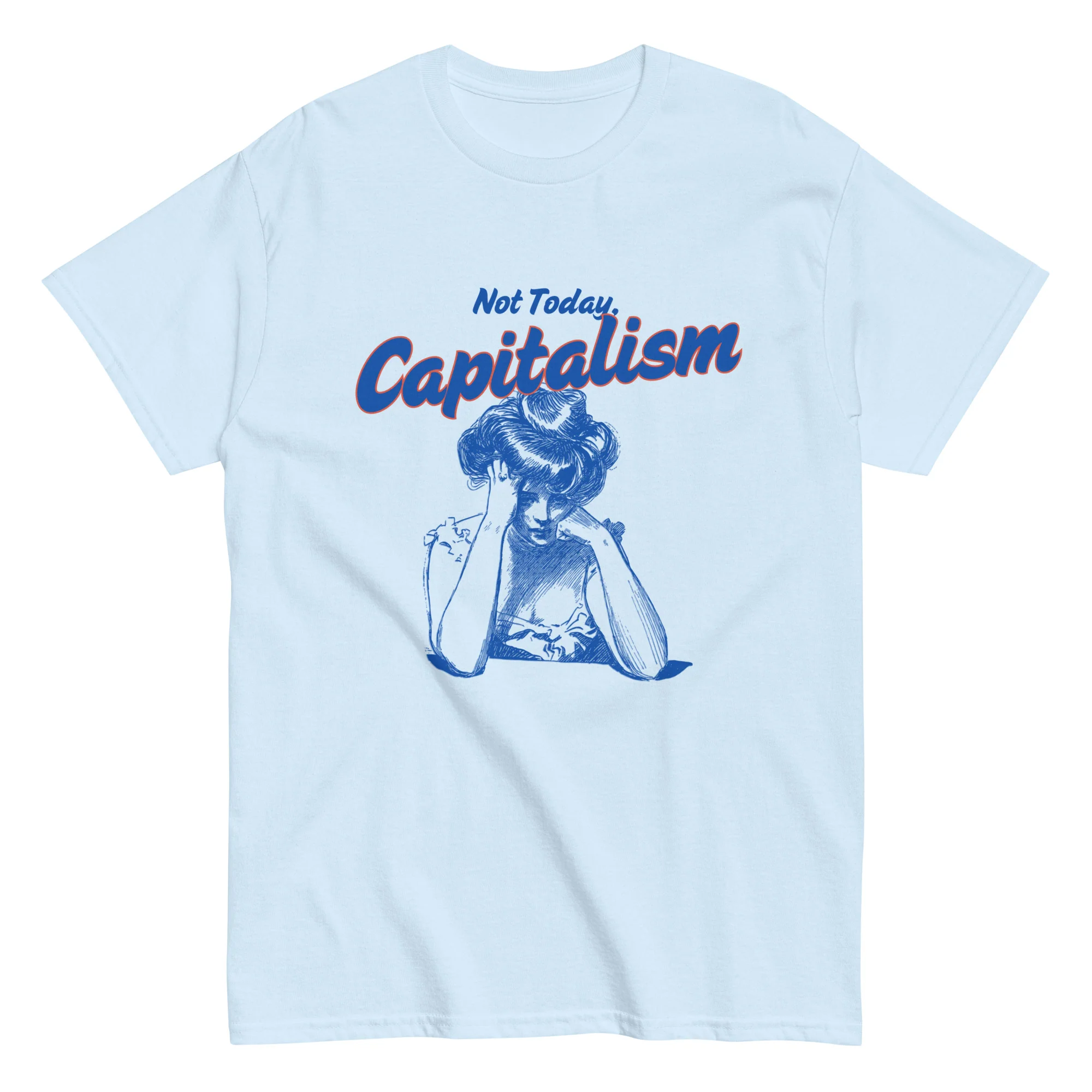 Not Today, Capitalism Blut T-shirt - Image 6