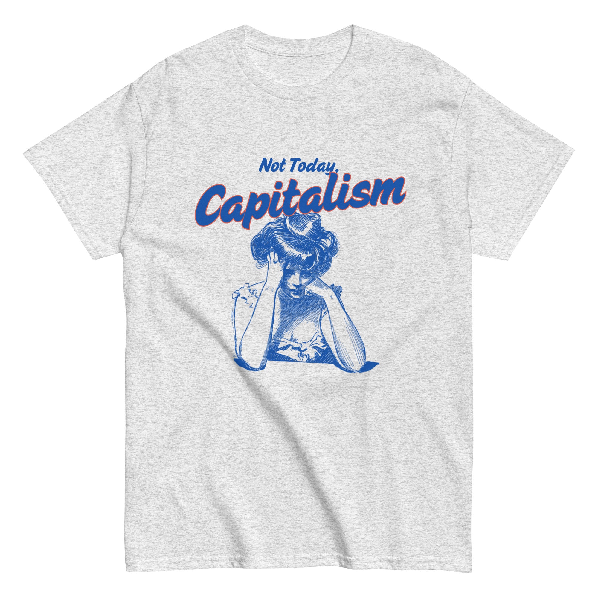 Not Today, Capitalism Blut T-shirt - Image 8
