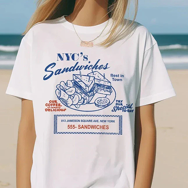 NYC Sandwich T-Shirt - Image 2