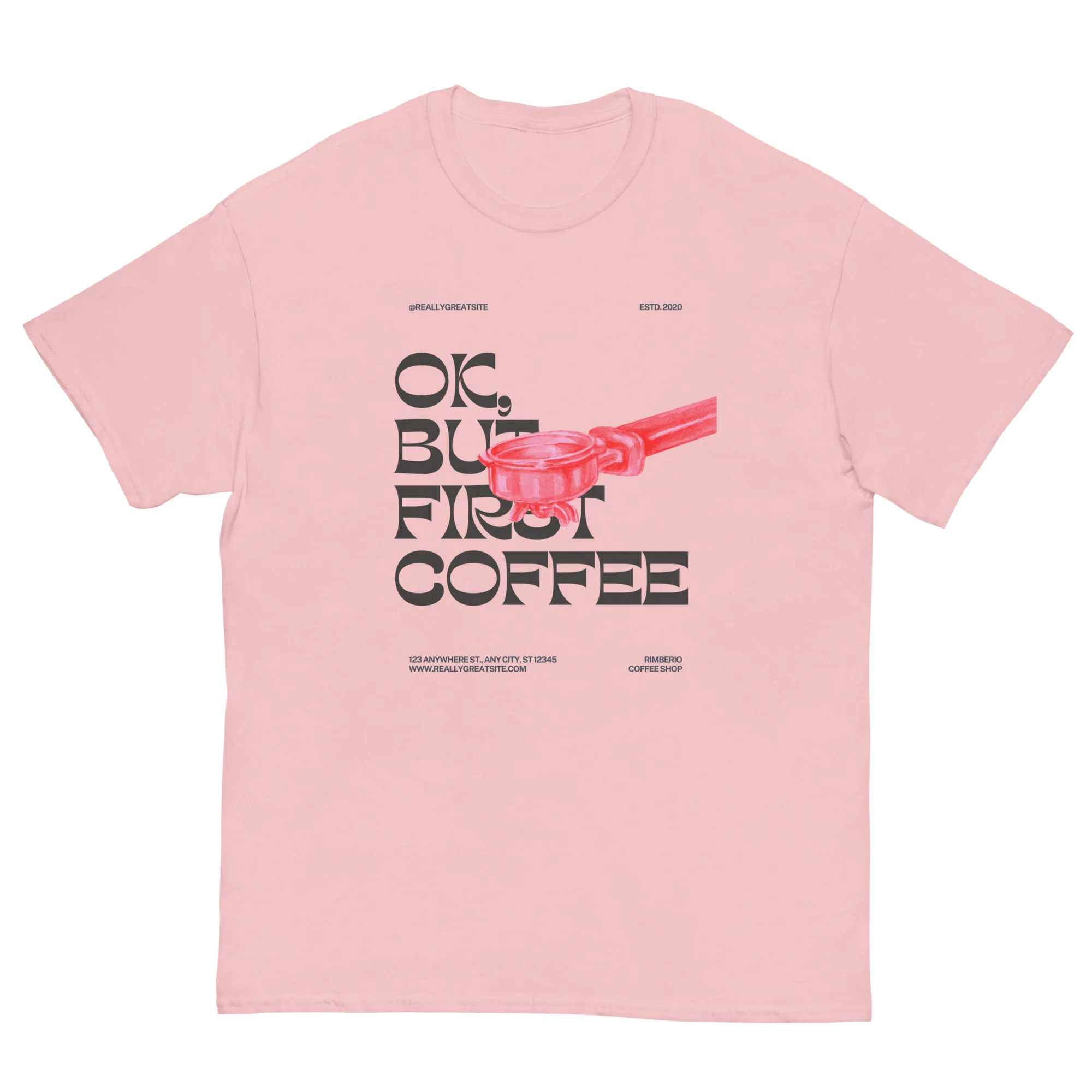 OK, but first coffee T-shirt