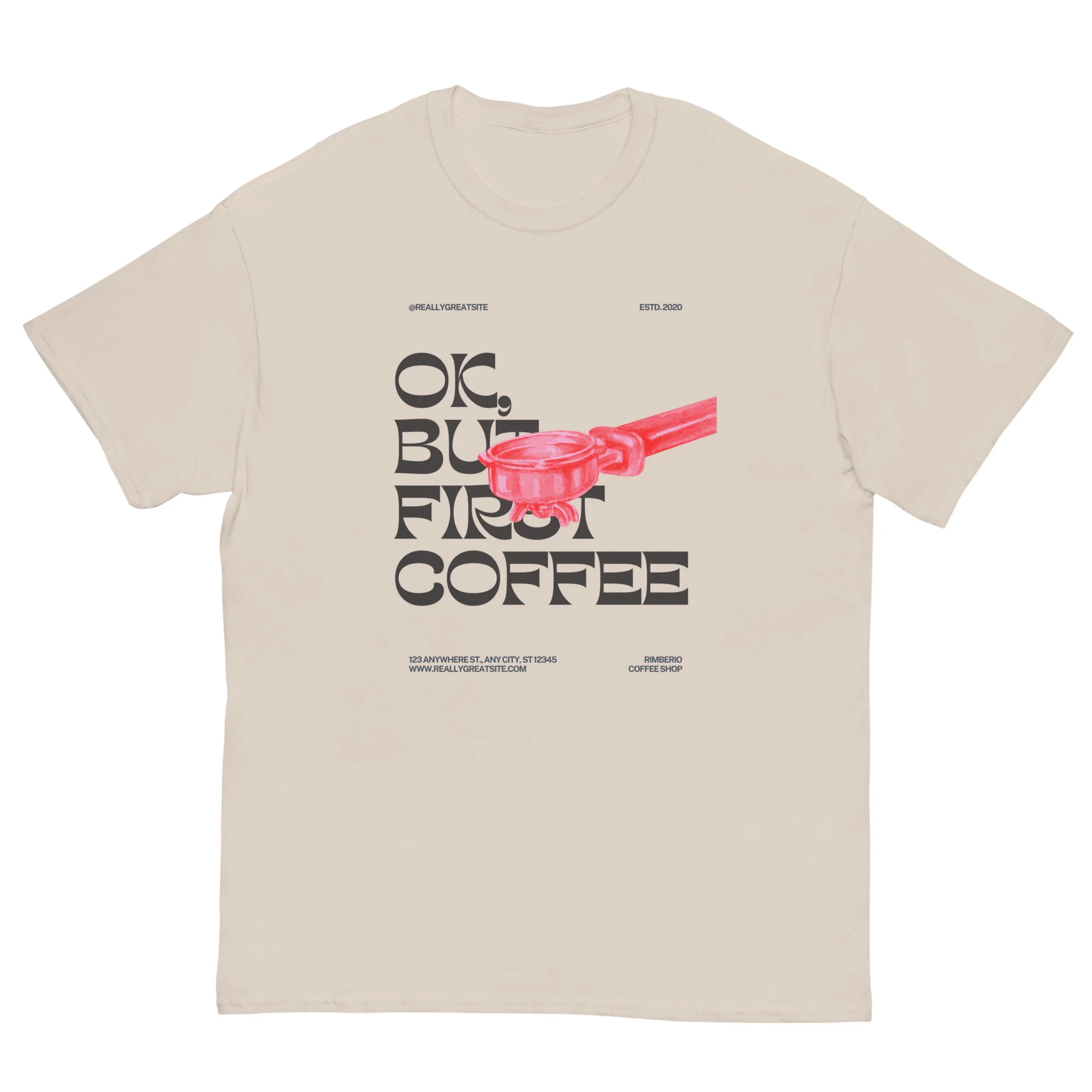 OK, but first coffee T-shirt - Image 8