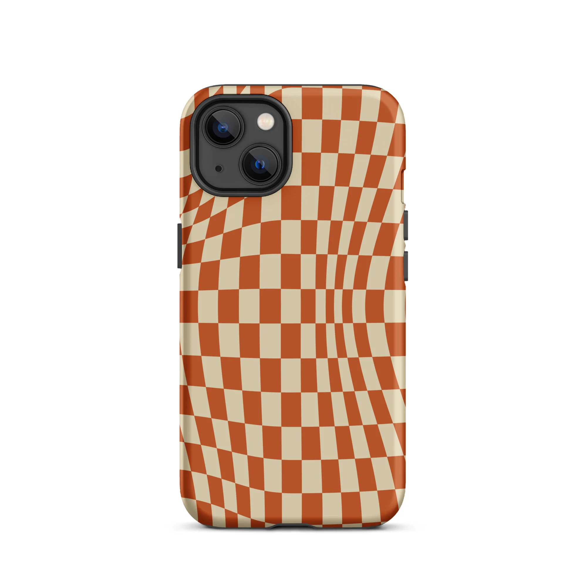Orange Checker iPhone® Case - Image 10