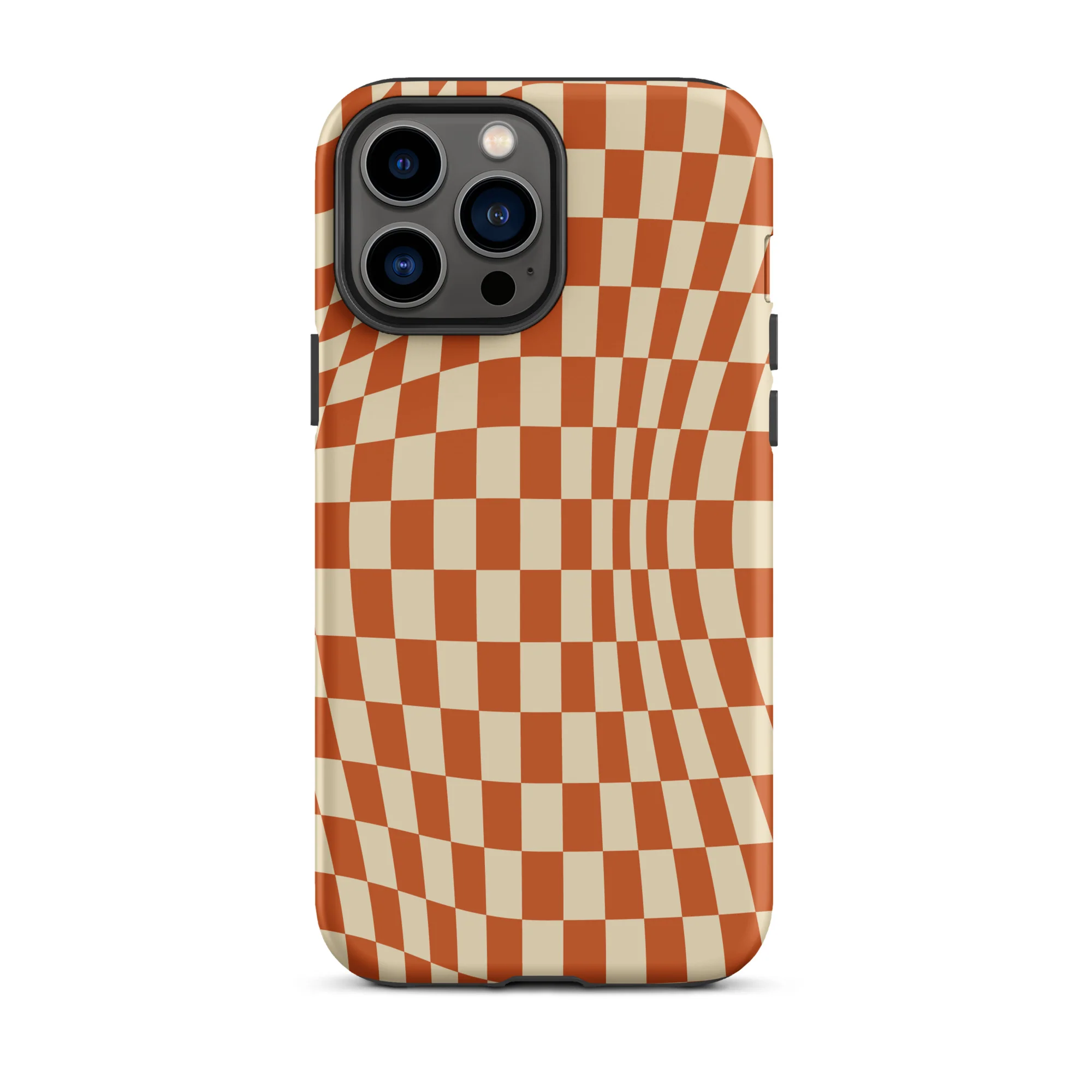 Orange Checker iPhone® Case - Image 12